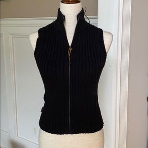 Ralph Lauren Black Sweater Vest